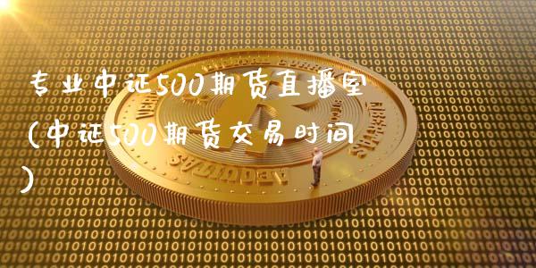 专业中证500期货直播室(中证500期货交易时间)_https://www.cnlz365.com_股指期货直播间_第1张